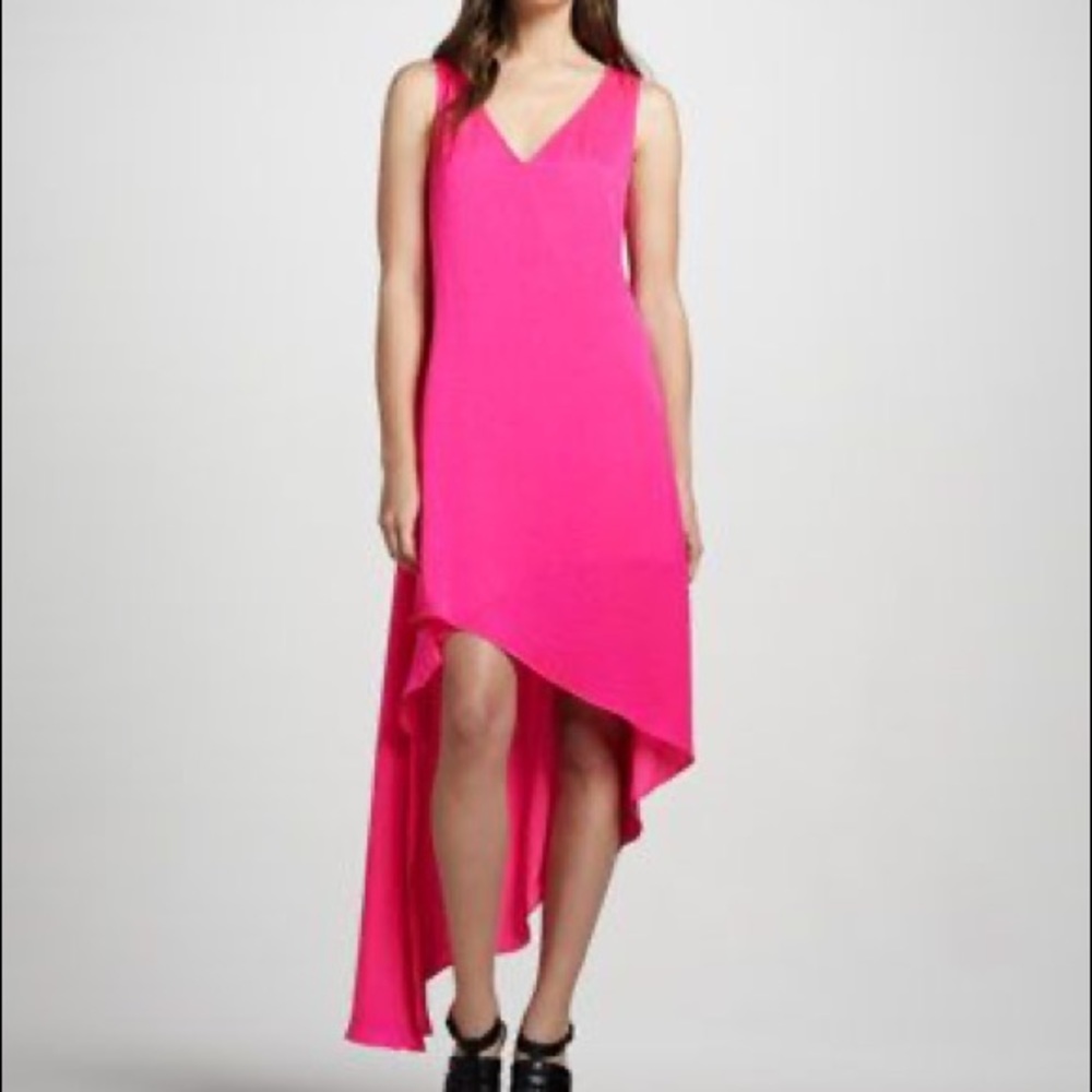 BCBG - high low midi dress - XS